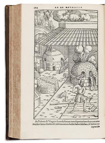 Agricola, Georgius (1494-1555) De Re Metallica. [and] De Animantibus Subterraneis Liber.